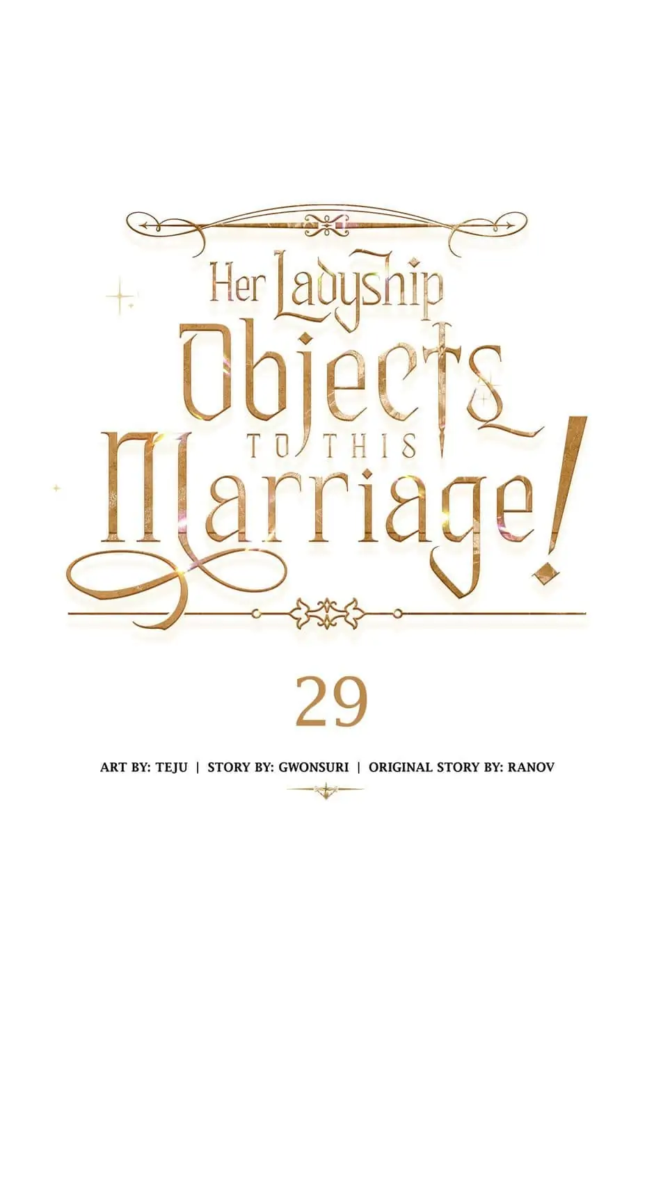 Her Ladyship Objects to this Marriage! Chapter 29 - page 1