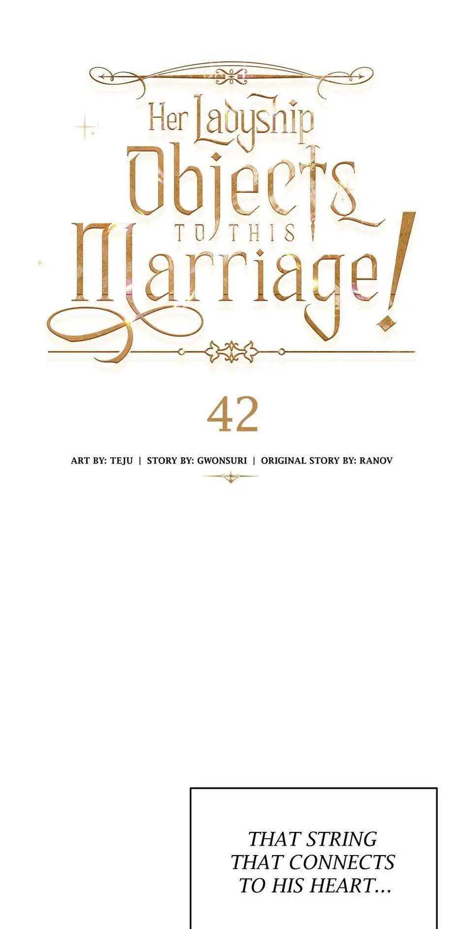 Her Ladyship Objects to this Marriage! Chapter 42 - page 3