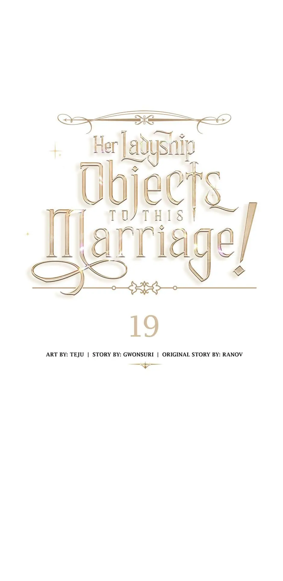 Her Ladyship Objects to this Marriage! Chapter 19 - page 1