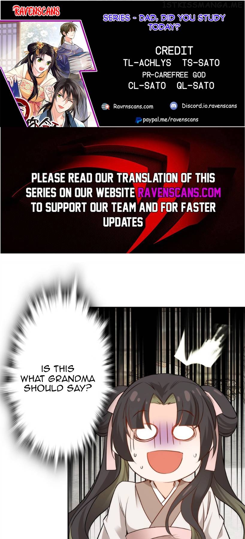 Dad, did you study today? Chapter 3 - page 1