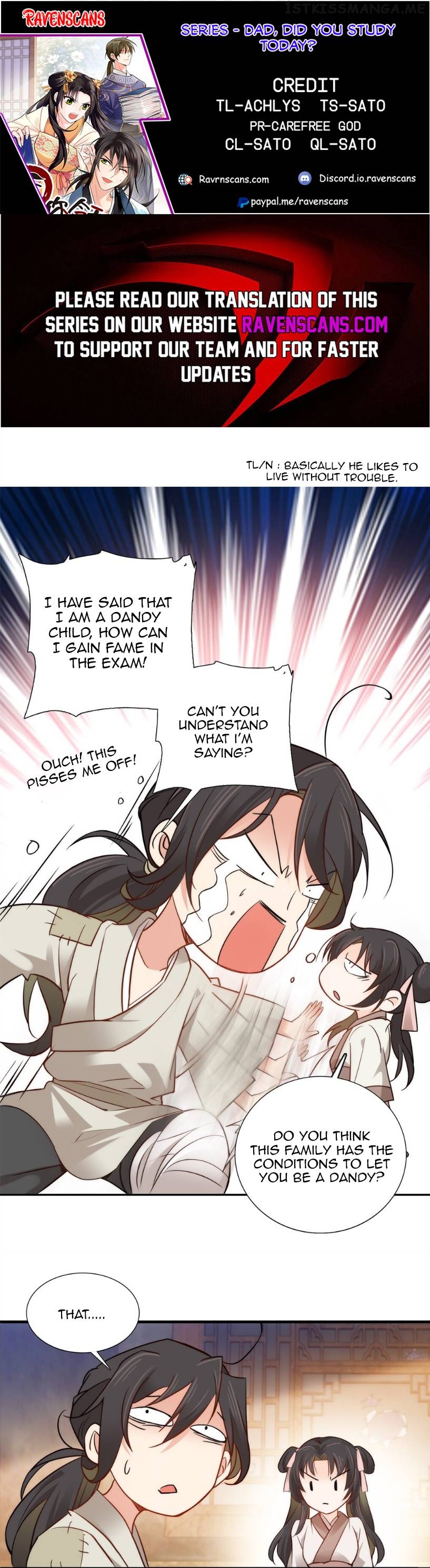 Dad, did you study today? Chapter 2 - page 1