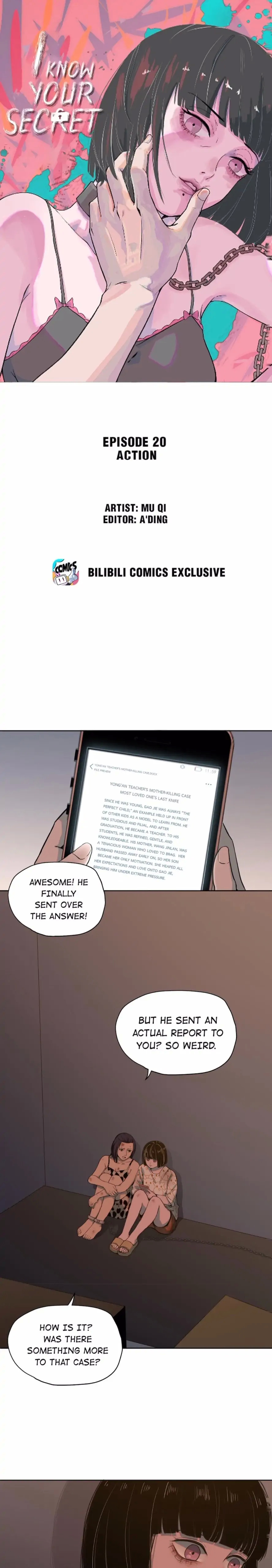 I Know Your Secret chapter 20 - page 1