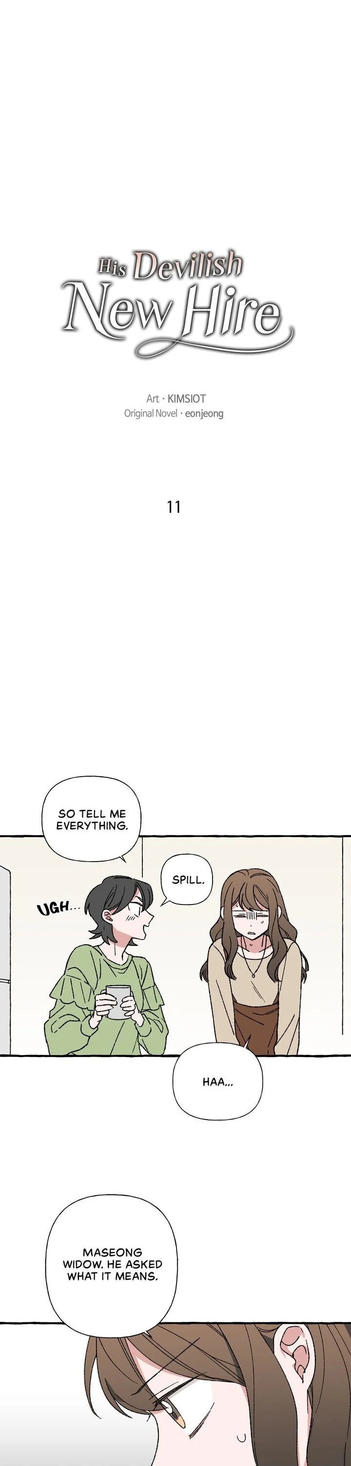 The Devious New Employee chapter 11 - page 8
