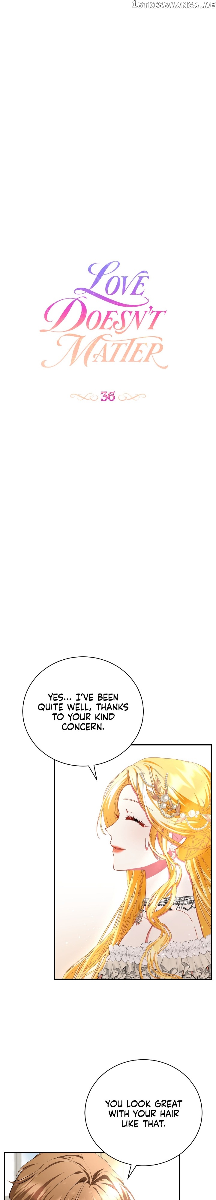 Love Doesn’t Matter Chapter 36 - page 1