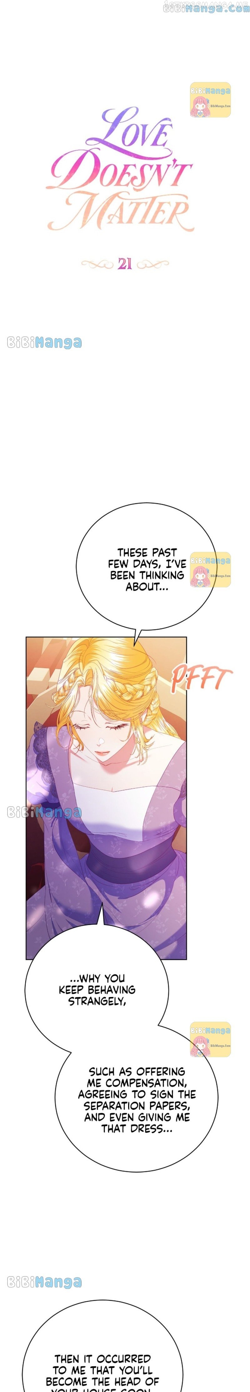 Love Doesn’t Matter Chapter 21 - page 2