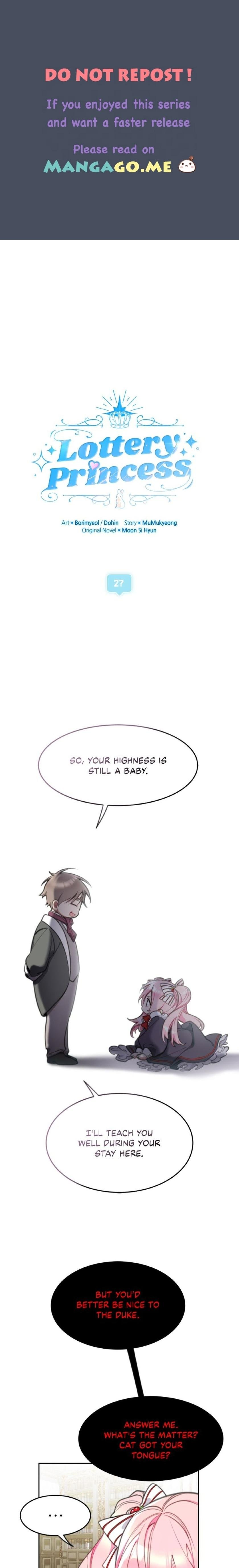 Lotto Princess Chapter 27 - page 1