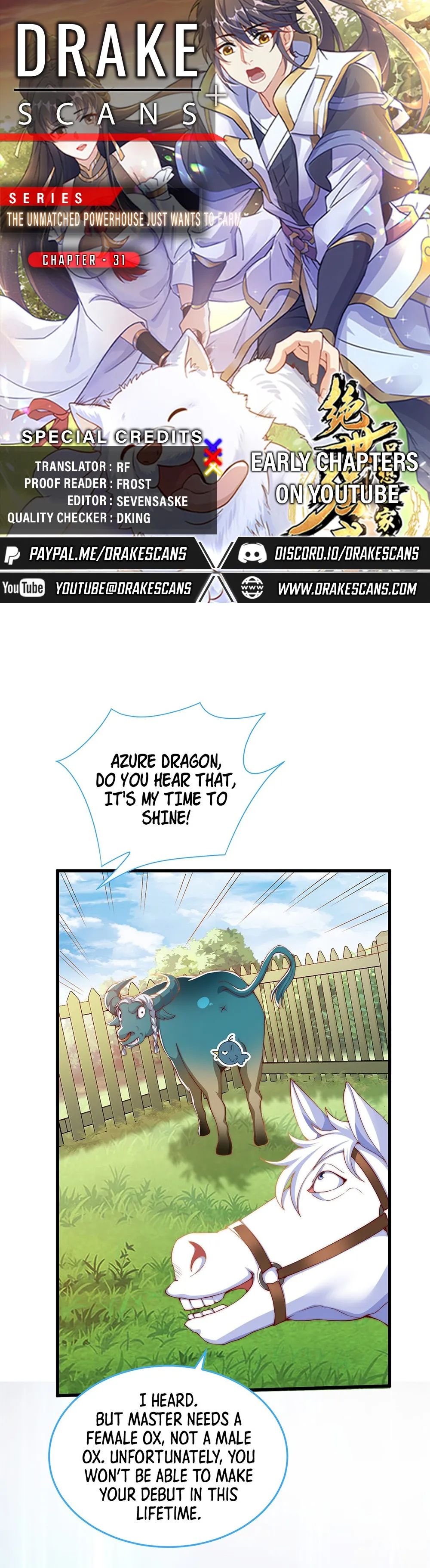 The Unmatched Powerhouse Just Wants To Farm chapter 31 - page 1
