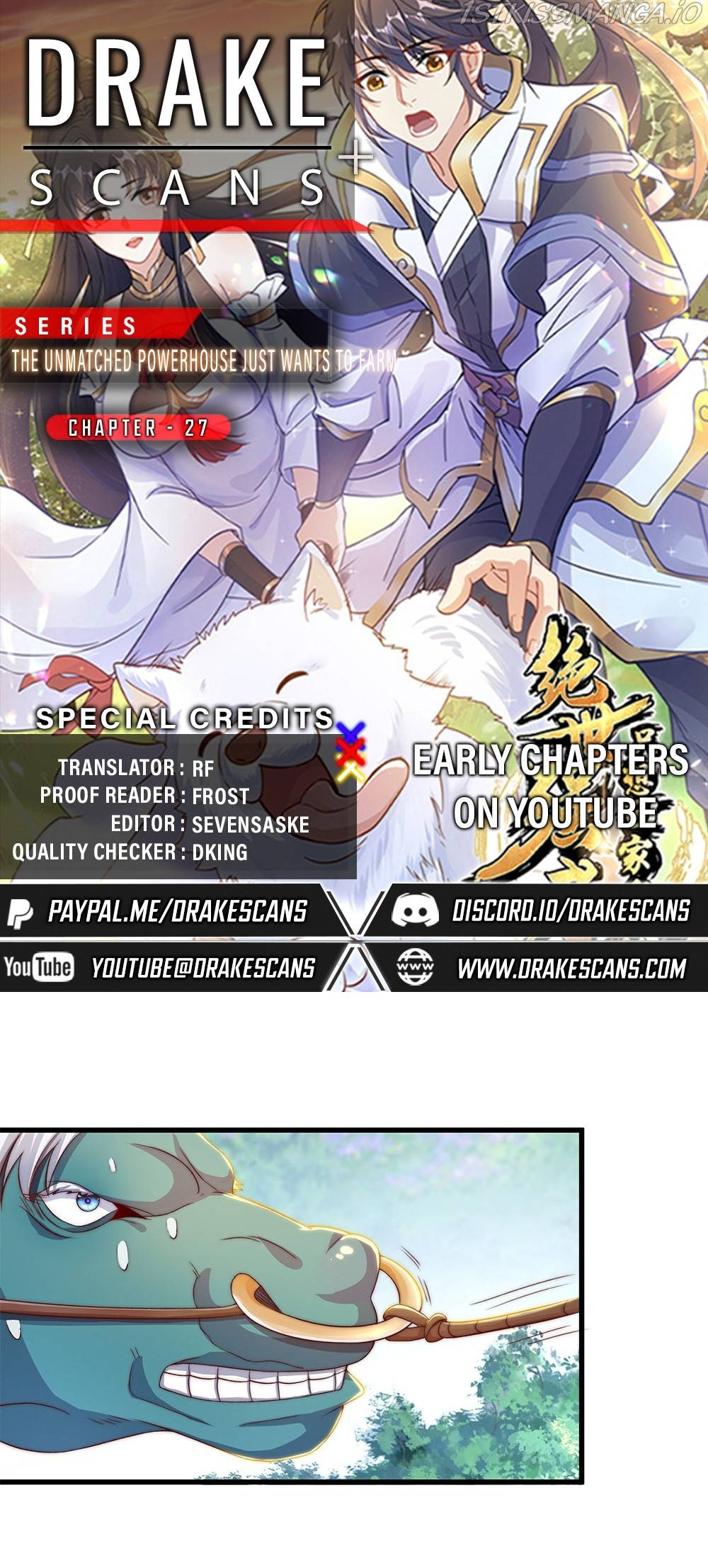 The Unmatched Powerhouse Just Wants To Farm chapter 27 - page 1