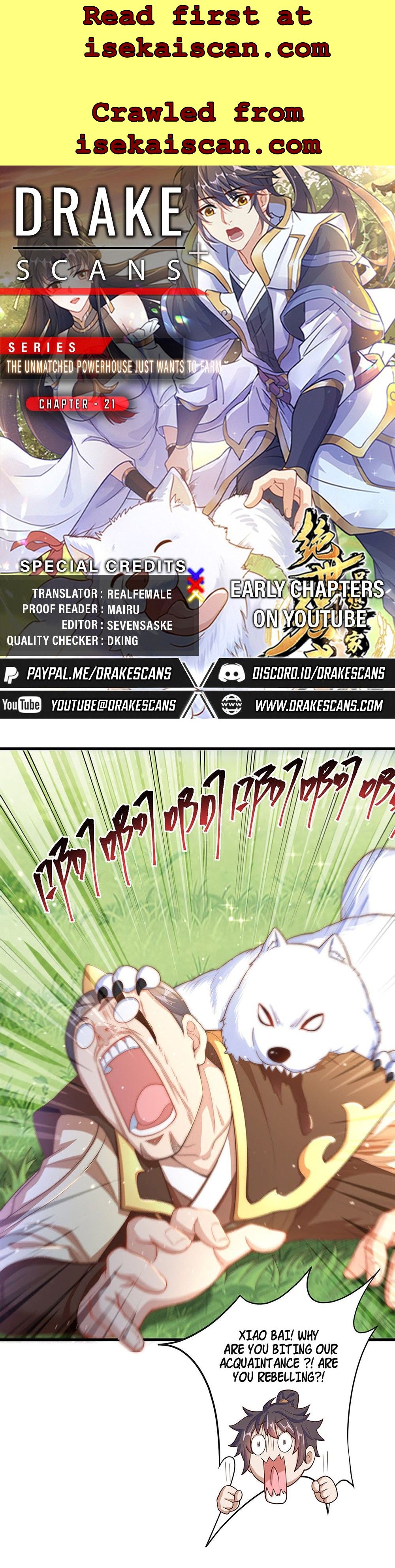 The Unmatched Powerhouse Just Wants To Farm chapter 21 - page 1