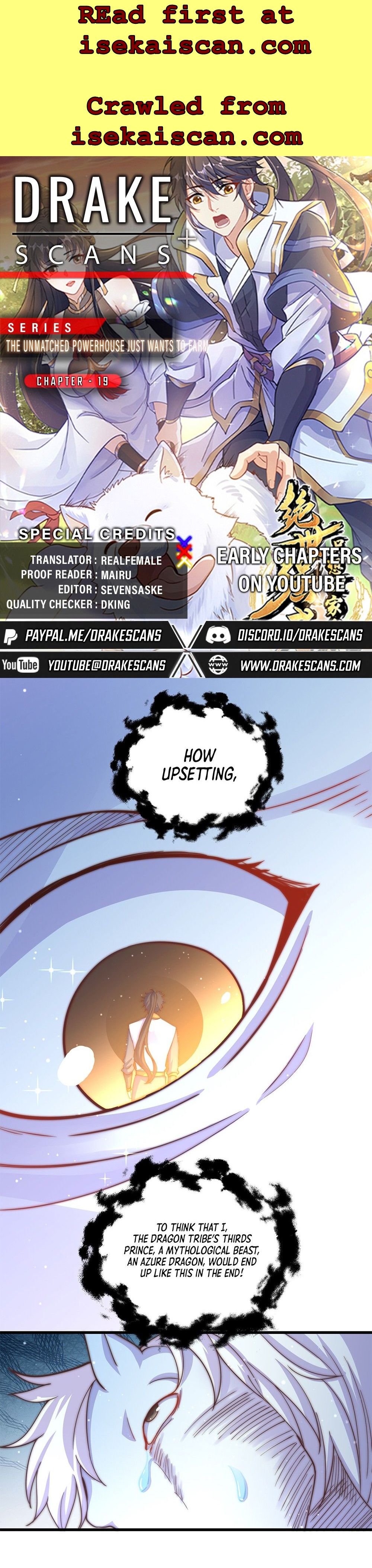 The Unmatched Powerhouse Just Wants To Farm chapter 19 - page 1