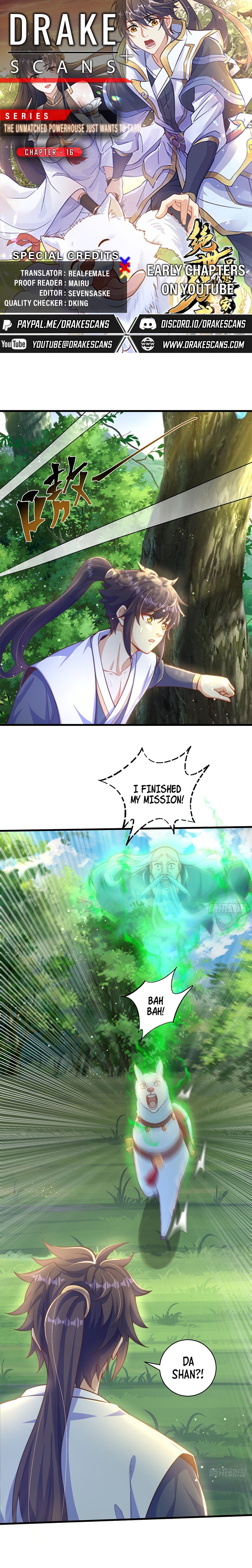 The Unmatched Powerhouse Just Wants To Farm chapter 16 - page 1
