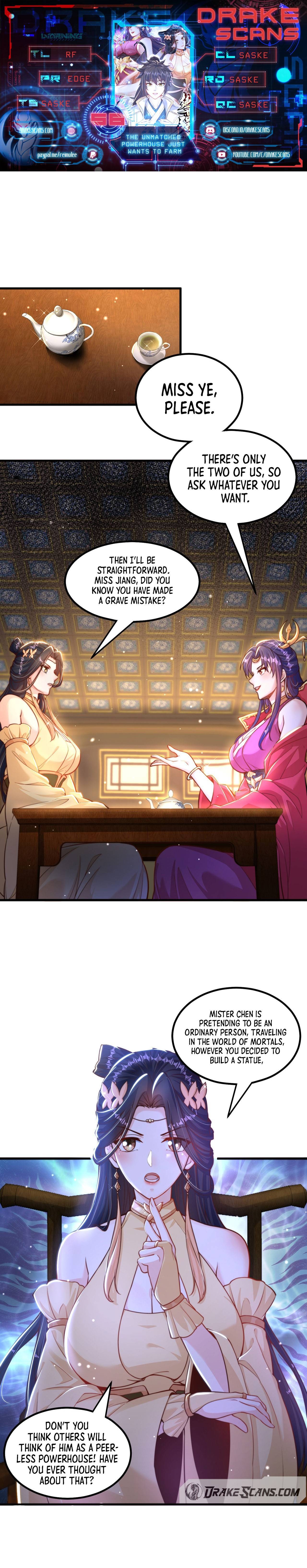 The Unmatched Powerhouse Just Wants To Farm Chapter 56 - page 1
