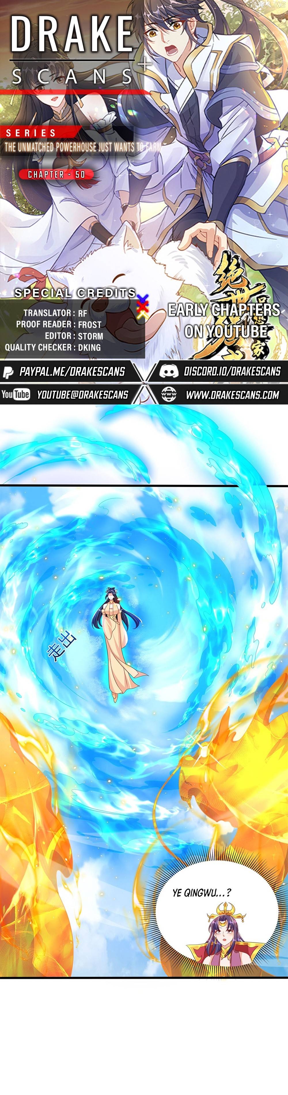 The Unmatched Powerhouse Just Wants To Farm Chapter 50 - page 1