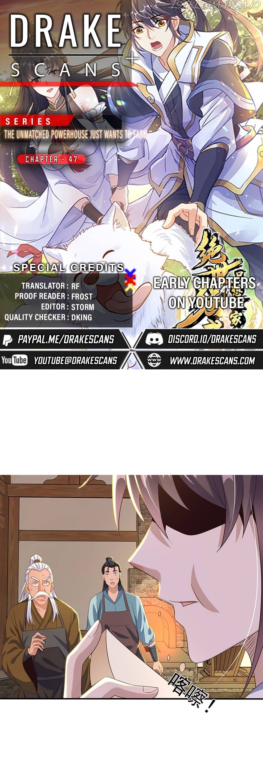 The Unmatched Powerhouse Just Wants To Farm Chapter 47 - page 1