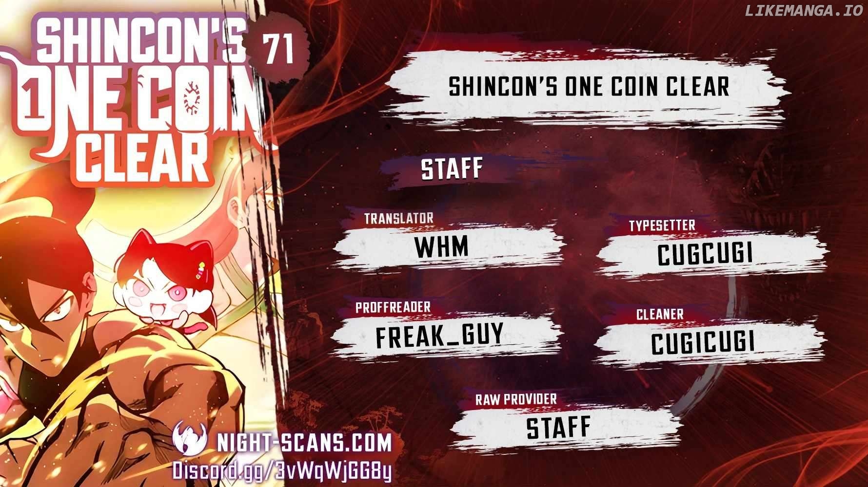 Shincon’s One Coin Clear Chapter 71 - page 1