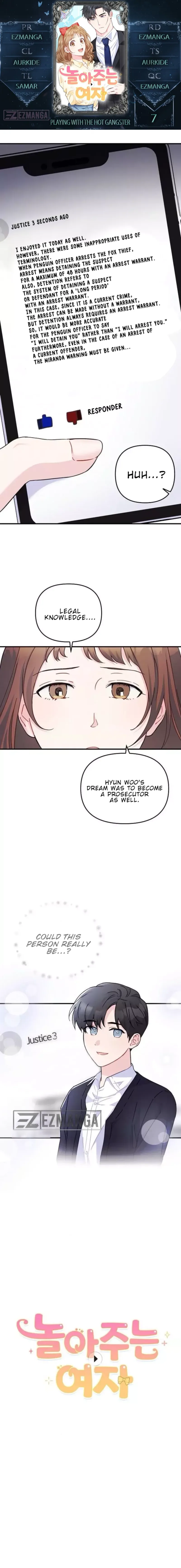 Playing With The Hot Gangster Chapter 7 - page 1