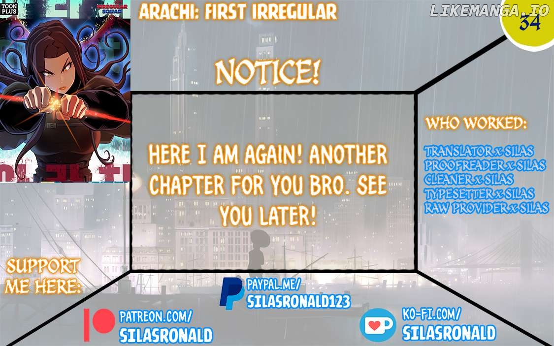Rooftop Sword Master : Arachi The First Irregular Chapter 34 - page 71