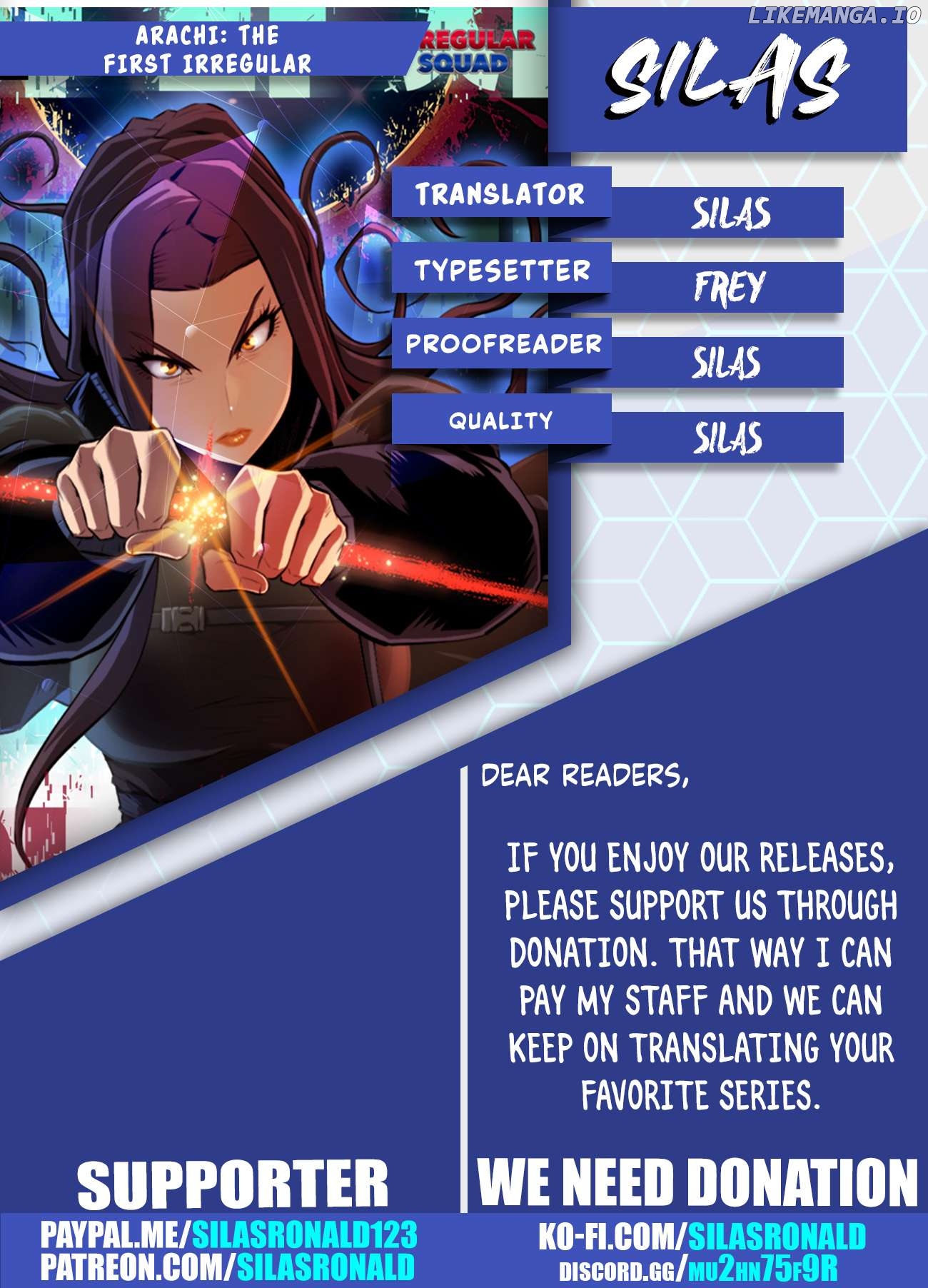 Rooftop Sword Master : Arachi The First Irregular Chapter 40 - page 1