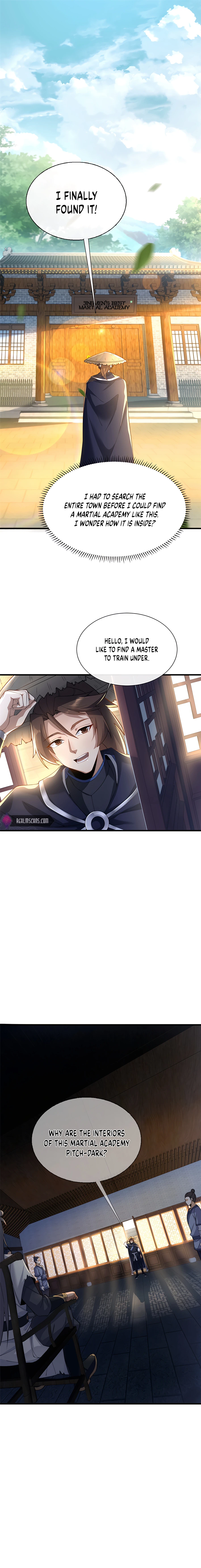 This Martial Saint Is Way Too Generous Chapter 5 - page 1