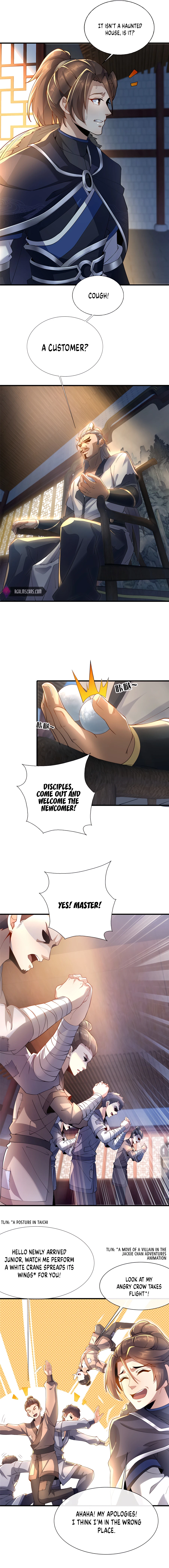 This Martial Saint Is Way Too Generous Chapter 5 - page 2