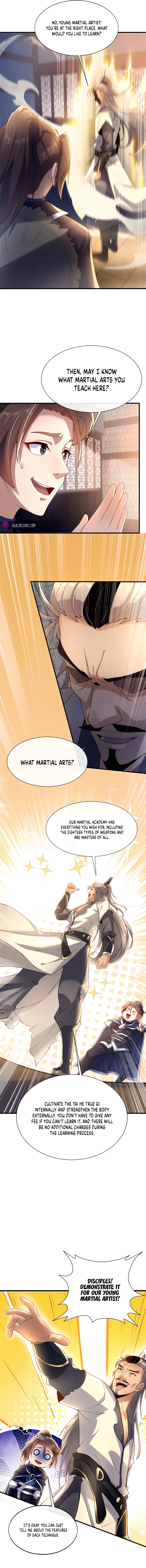 This Martial Saint Is Way Too Generous Chapter 5 - page 3