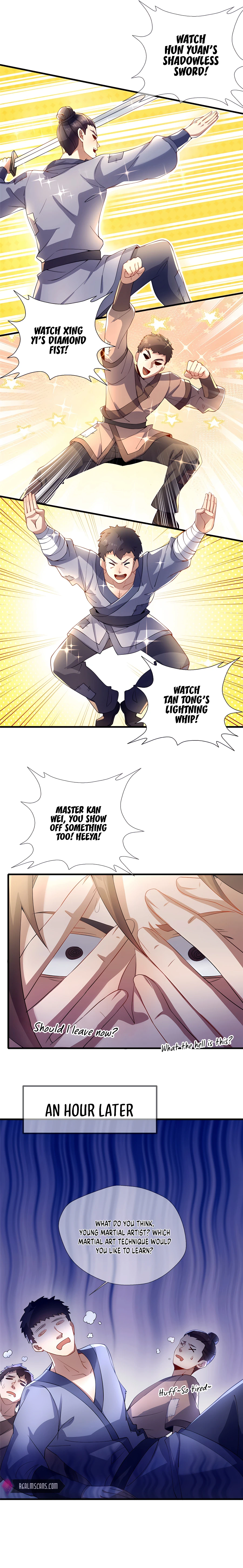 This Martial Saint Is Way Too Generous Chapter 5 - page 4