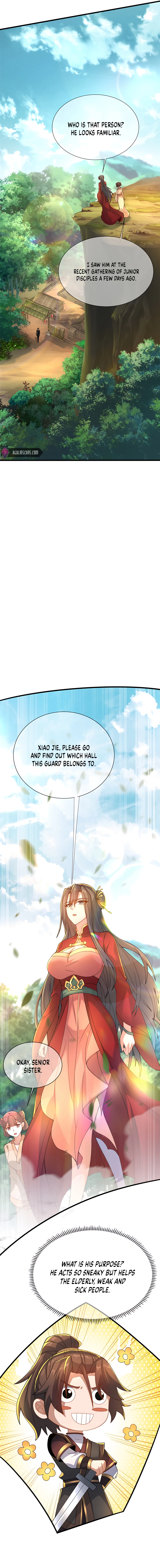 This Martial Saint Is Way Too Generous Chapter 9 - page 14