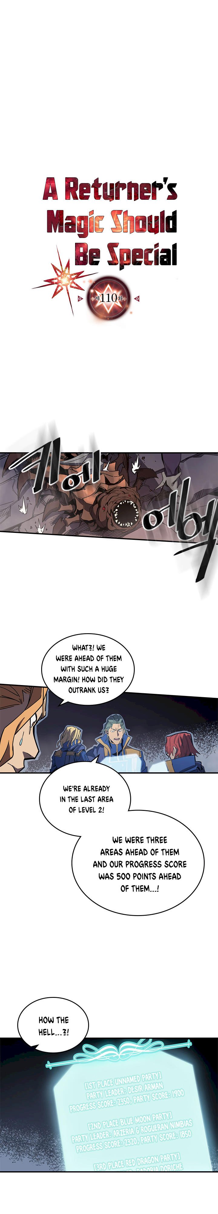 A Returner’s Magic Should be Special Chapter 110 - page 1