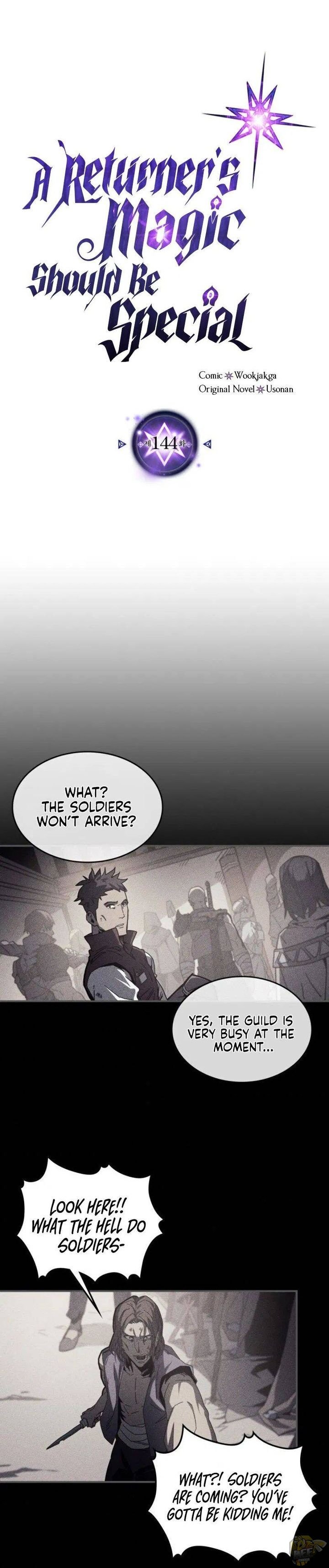 A Returner’s Magic Should be Special Chapter 144 - page 1