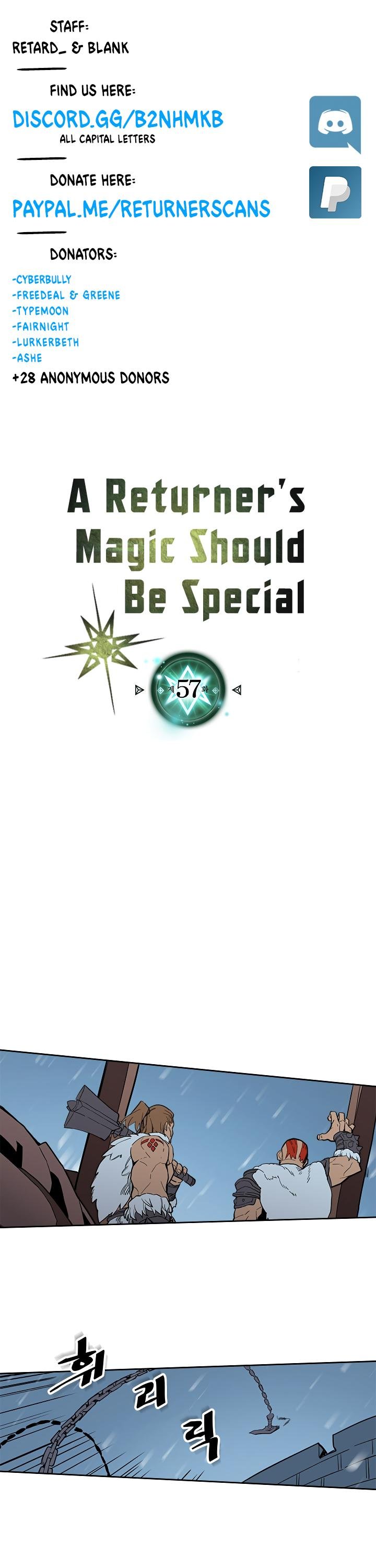 A Returner’s Magic Should be Special Chapter 57 - page 1
