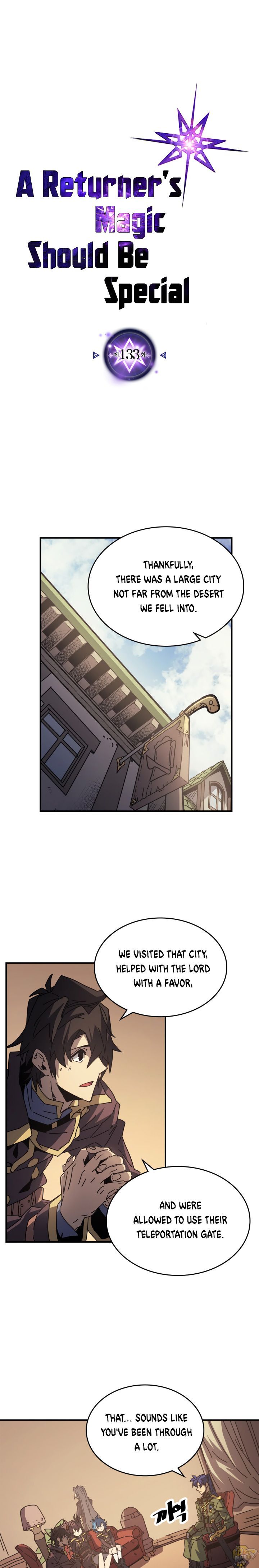A Returner’s Magic Should be Special Chapter 133 - page 1