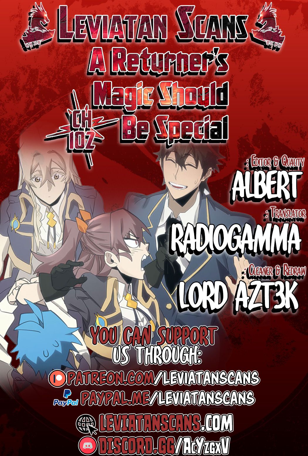 A Returner’s Magic Should be Special Chapter 102 - page 1