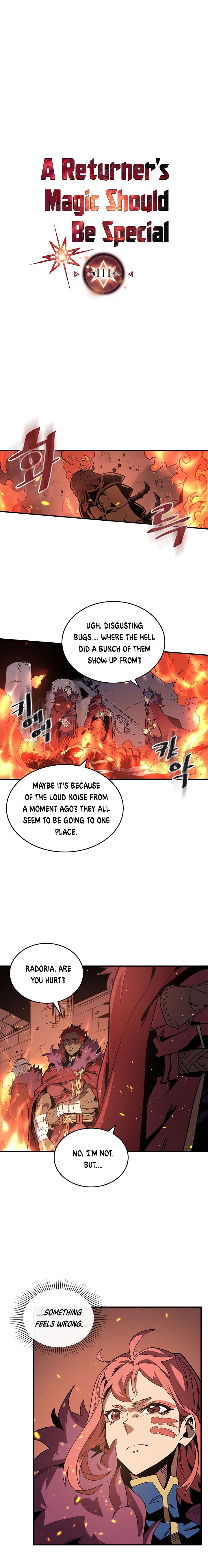 A Returner’s Magic Should be Special Chapter 111 - page 1