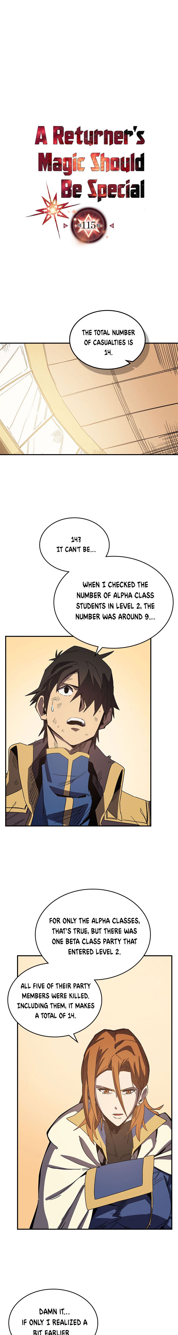 A Returner’s Magic Should be Special Chapter 115 - page 1