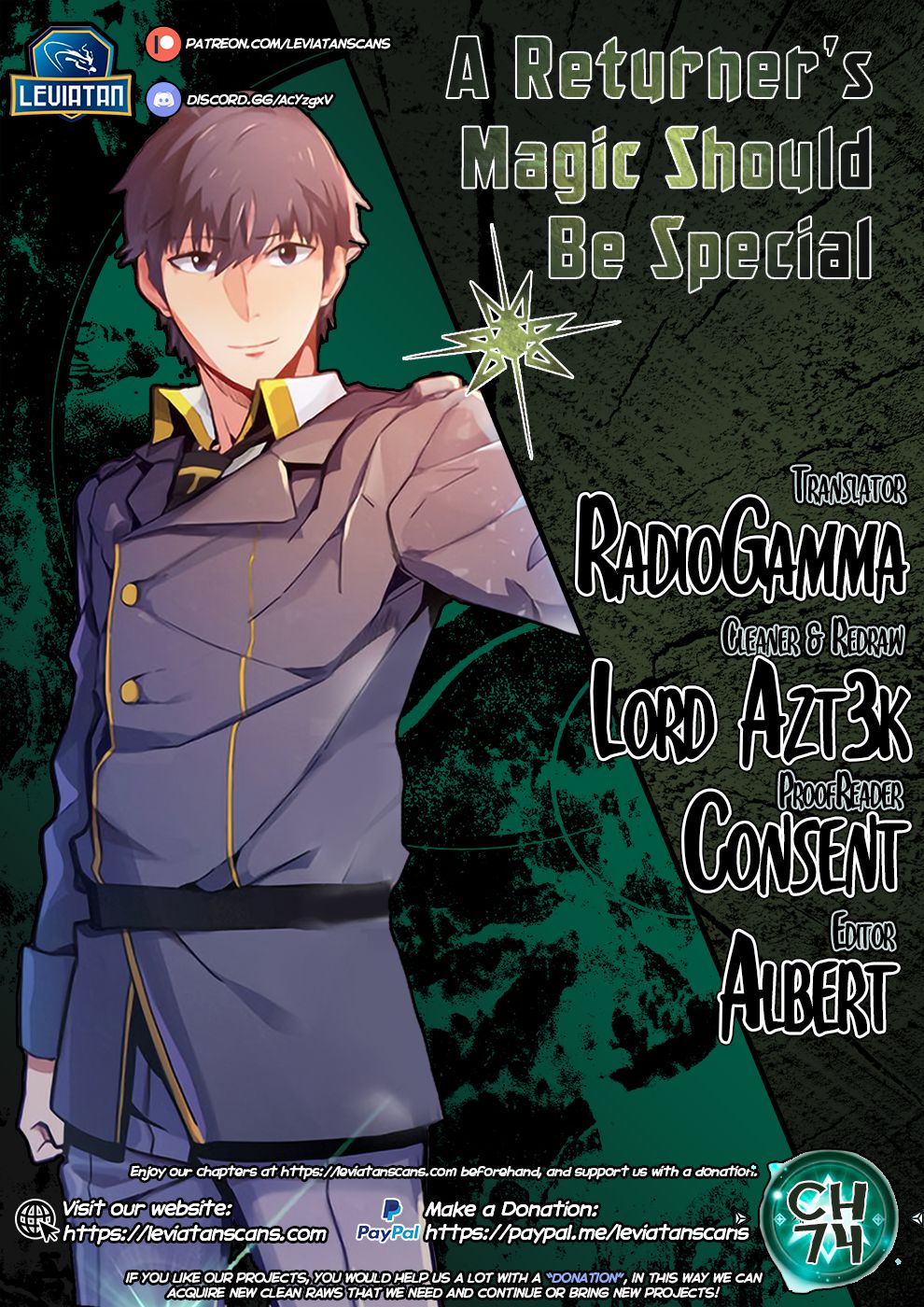 A Returner’s Magic Should be Special Chapter 74 - page 1