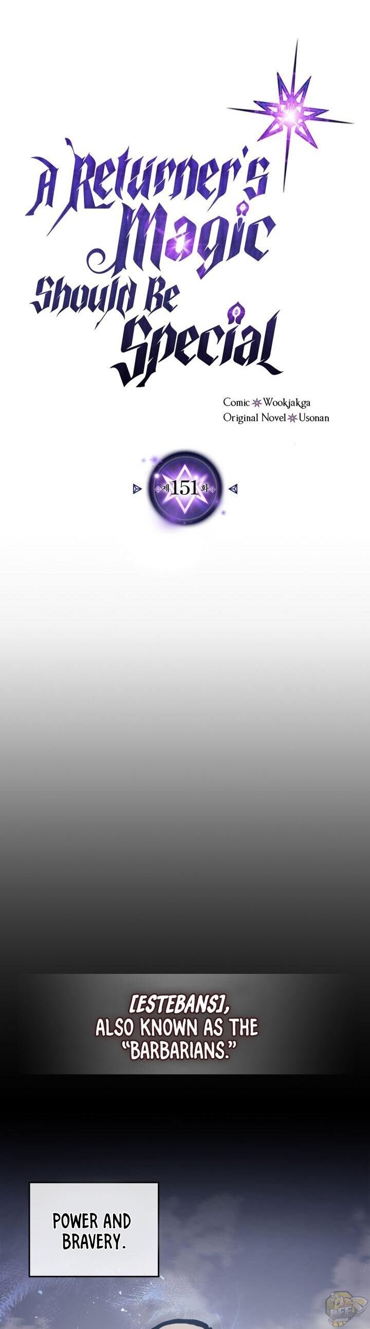 A Returner’s Magic Should be Special Chapter 151 - page 1