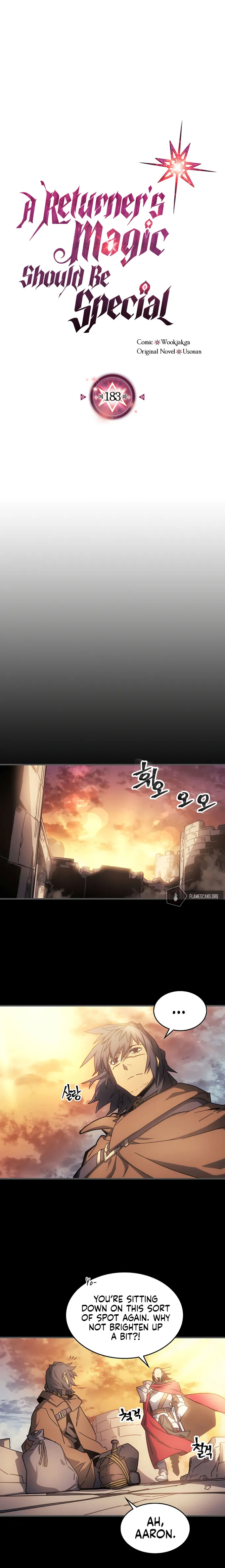 A Returner’s Magic Should be Special Chapter 183 - page 1