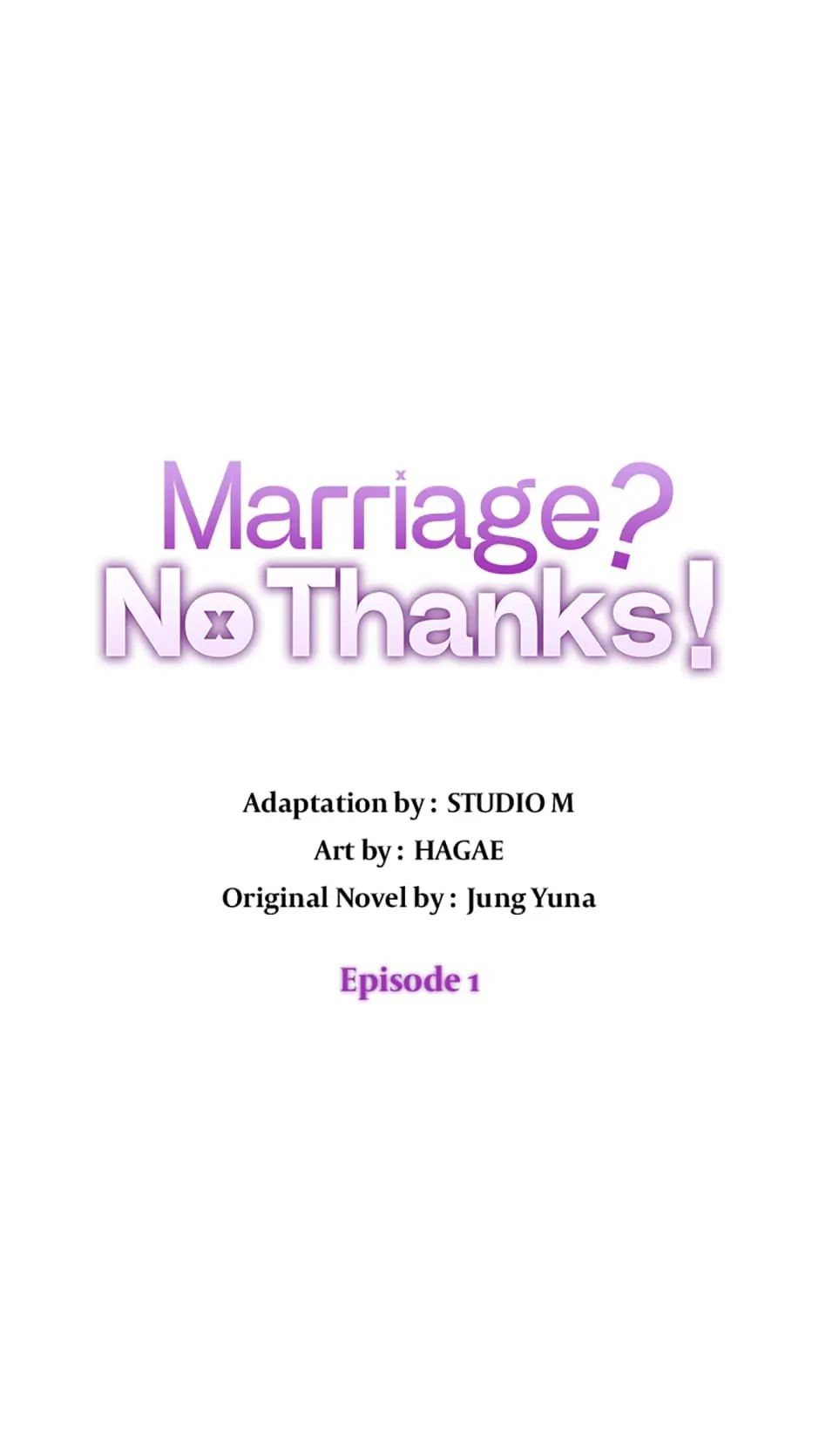 Marriage? No Thanks! Chapter 1 - page 20