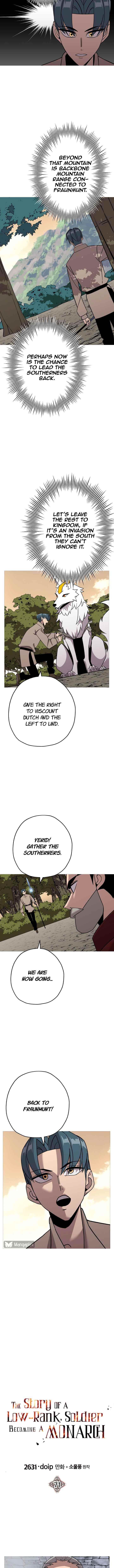 The Story of a Low-Rank Soldier Becoming a Monarch Chapter 71 - page 4