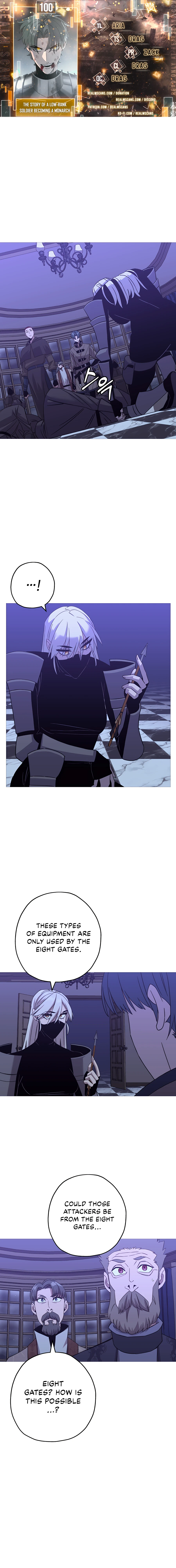 The Story of a Low-Rank Soldier Becoming a Monarch Chapter 100 - page 1