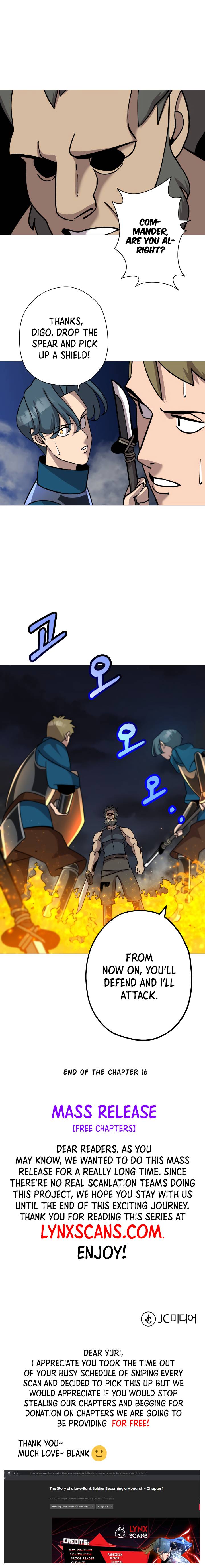 The Story of a Low-Rank Soldier Becoming a Monarch Chapter 16 - page 11