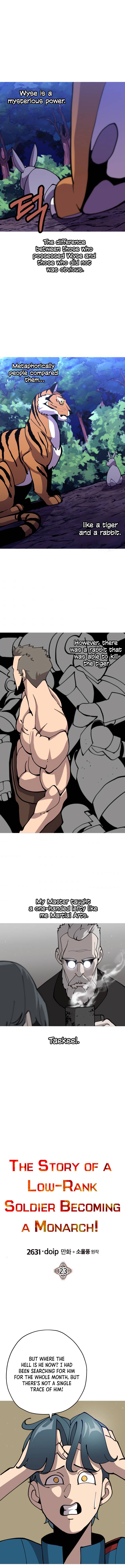 The Story of a Low-Rank Soldier Becoming a Monarch Chapter 23 - page 2