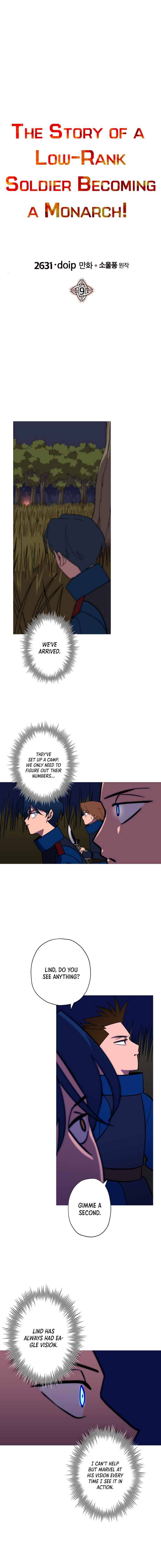 The Story of a Low-Rank Soldier Becoming a Monarch Chapter 9 - page 5