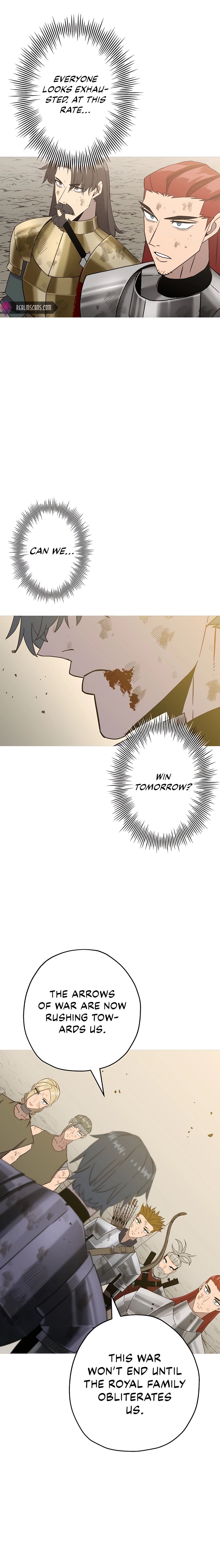 The Story of a Low-Rank Soldier Becoming a Monarch Chapter 95 - page 21