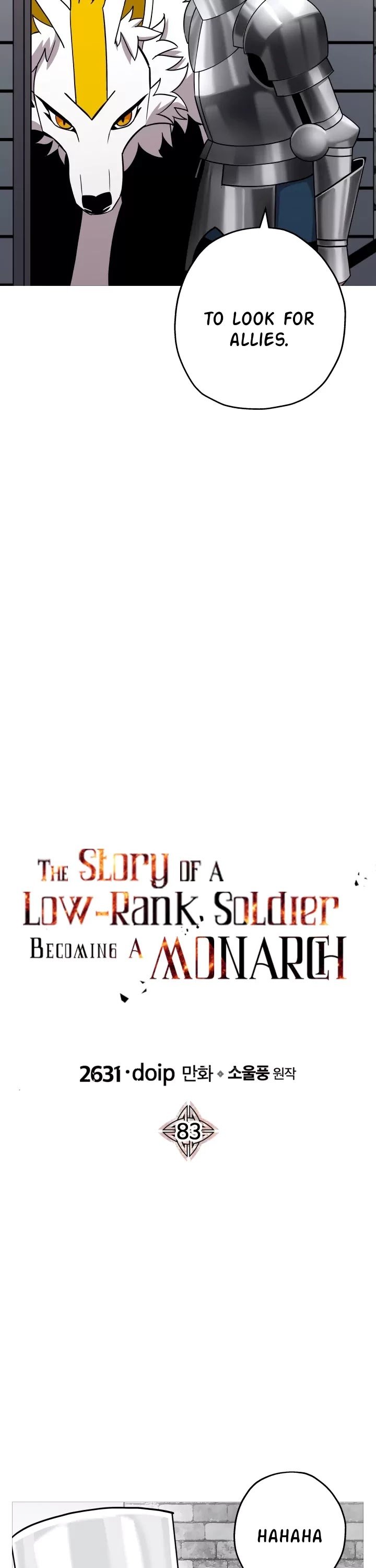 The Story of a Low-Rank Soldier Becoming a Monarch Chapter 83 - page 26