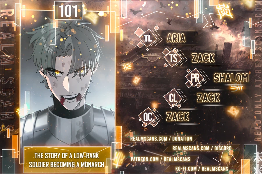 The Story of a Low-Rank Soldier Becoming a Monarch Chapter 101 - page 1