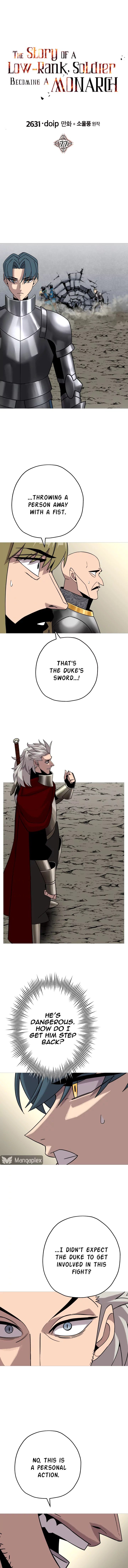 The Story of a Low-Rank Soldier Becoming a Monarch Chapter 77 - page 1