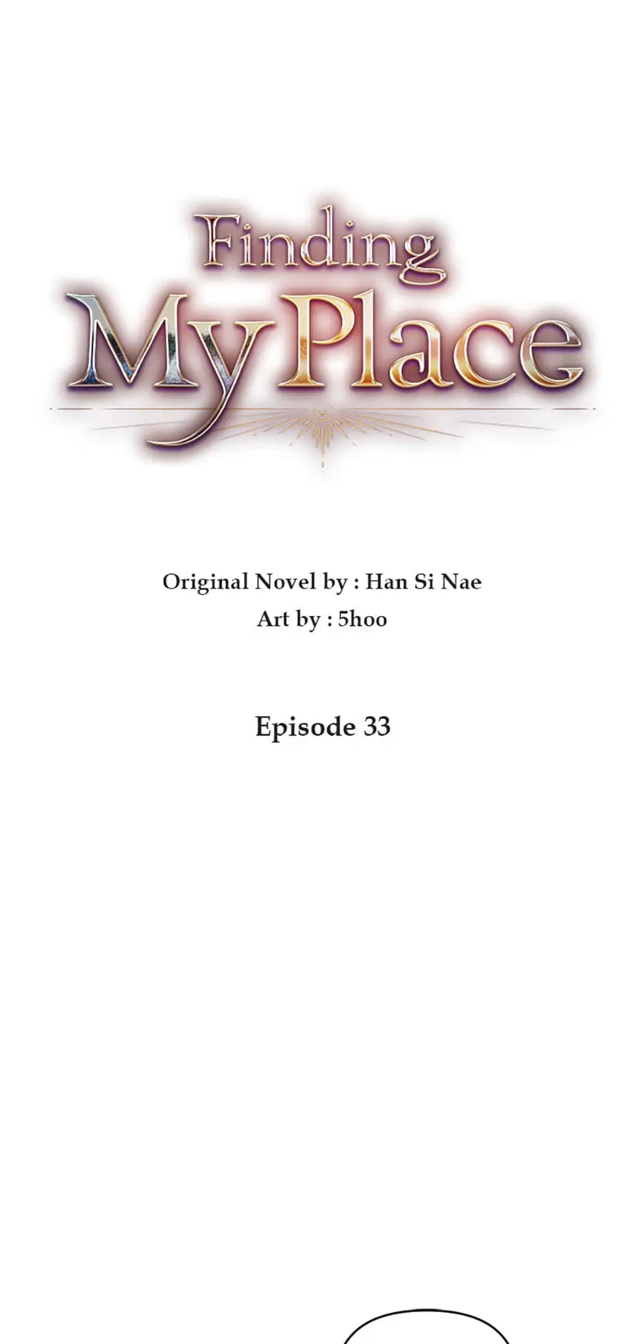 Finding My Place Chapter 33 - page 1
