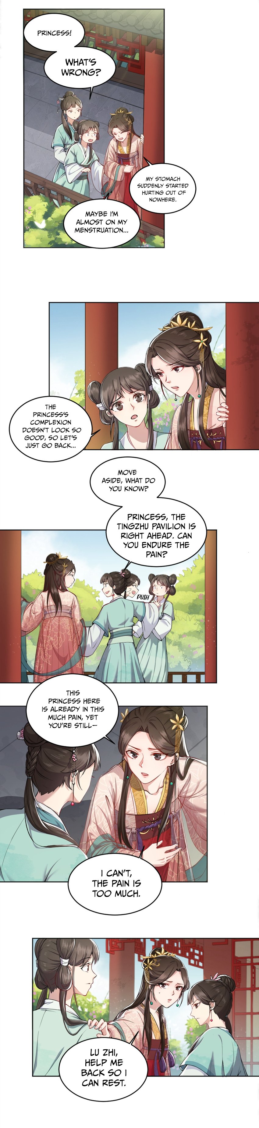 Pink Blossoms Mirror Your Beauty Chapter 2 - page 4