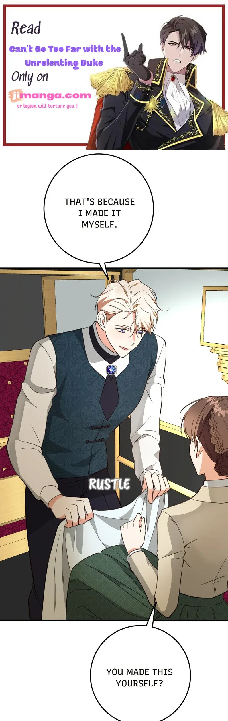 Can’t Go Too Far with the Unrelenting Duke Chapter 19.5 - page 1